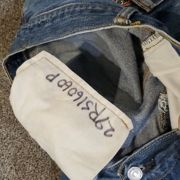 Rare Re/Done Levis 90" Y2K Womens USA Relaxed Straight legs high riseJeans sz 29 - Picture 8 of 16